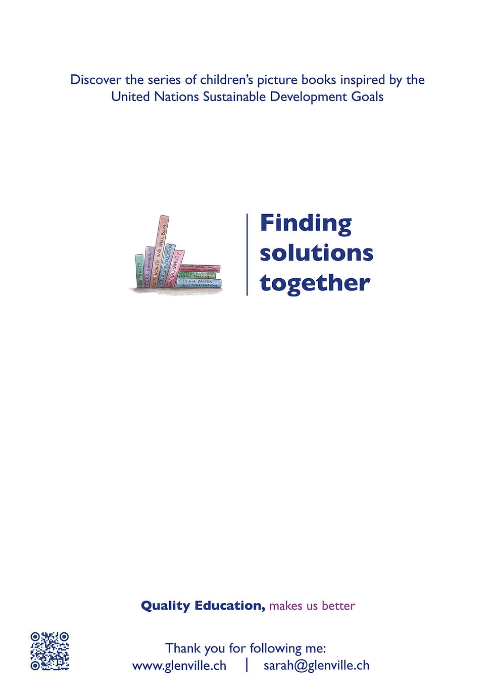 Thumbnail: SDG. 4 - Quality Education, makes us better - A4 NotePad