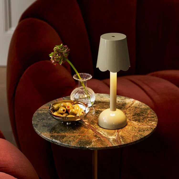 Thumbnail: Addison Ross scallop rechargeable lamp