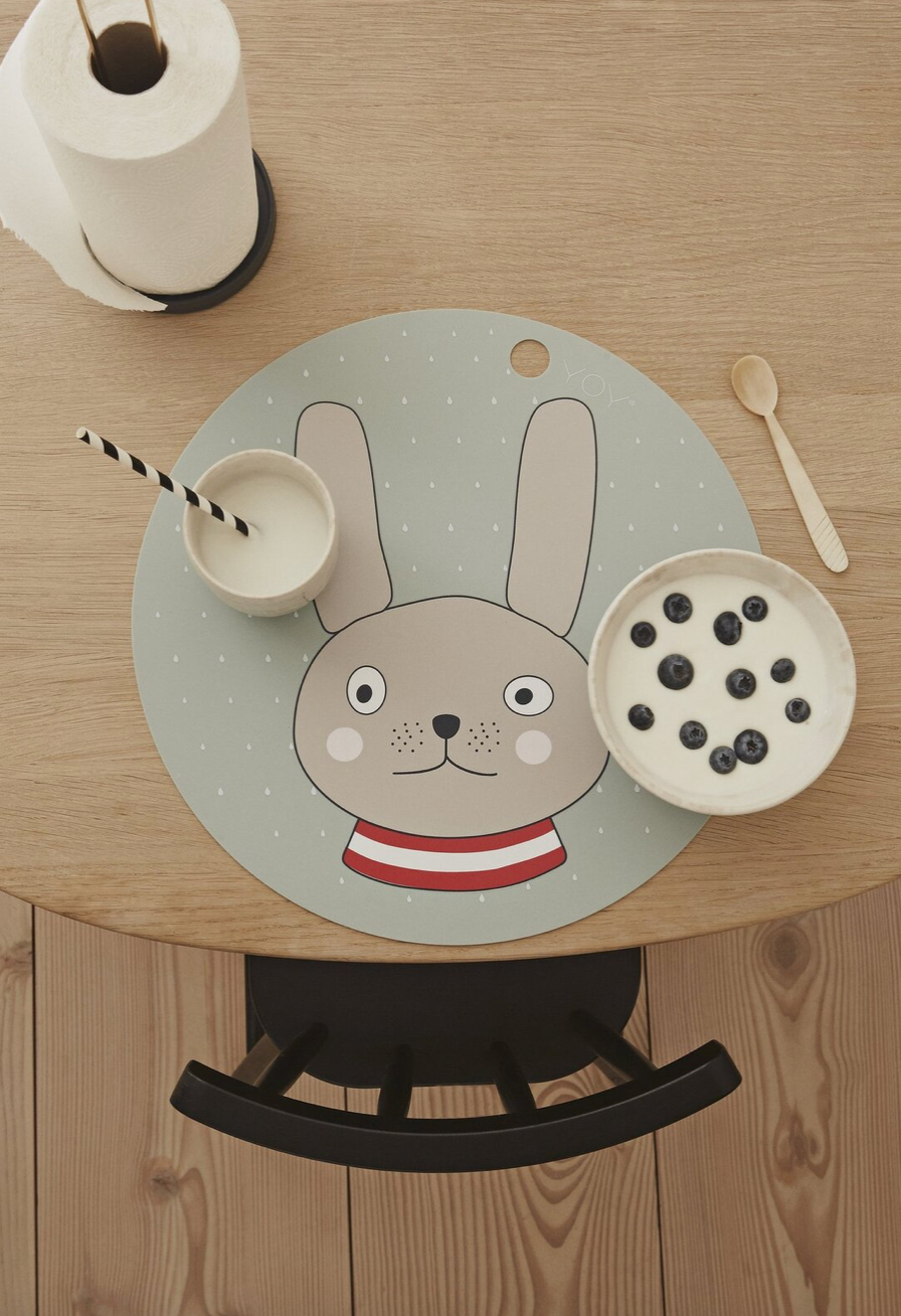 Oyoy Placemat - Rabbit