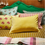 Thumbnail: Sage & Clare Lark Velvet Cushion - Citron