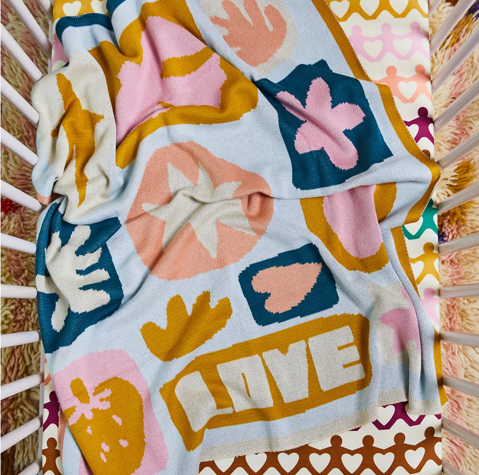 Thumbnail: Sage & Clare Nora Baby Blanket