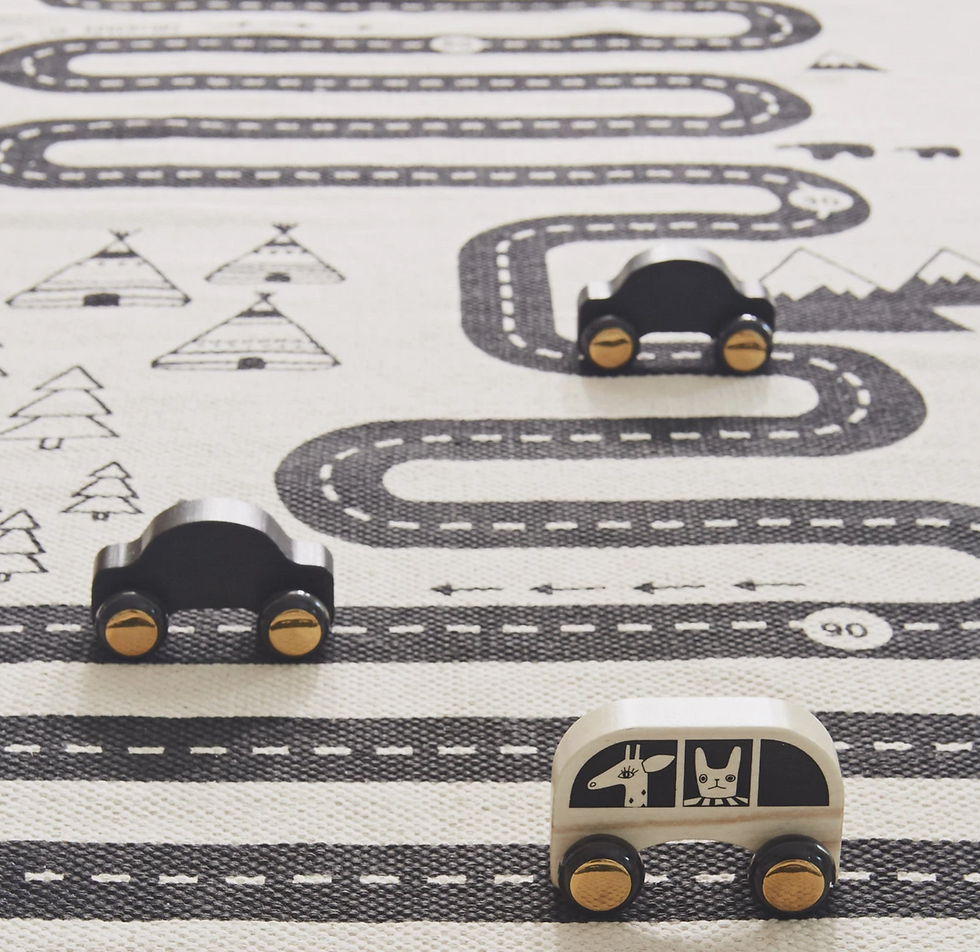 Oyoy Wooden No Rush Car Set