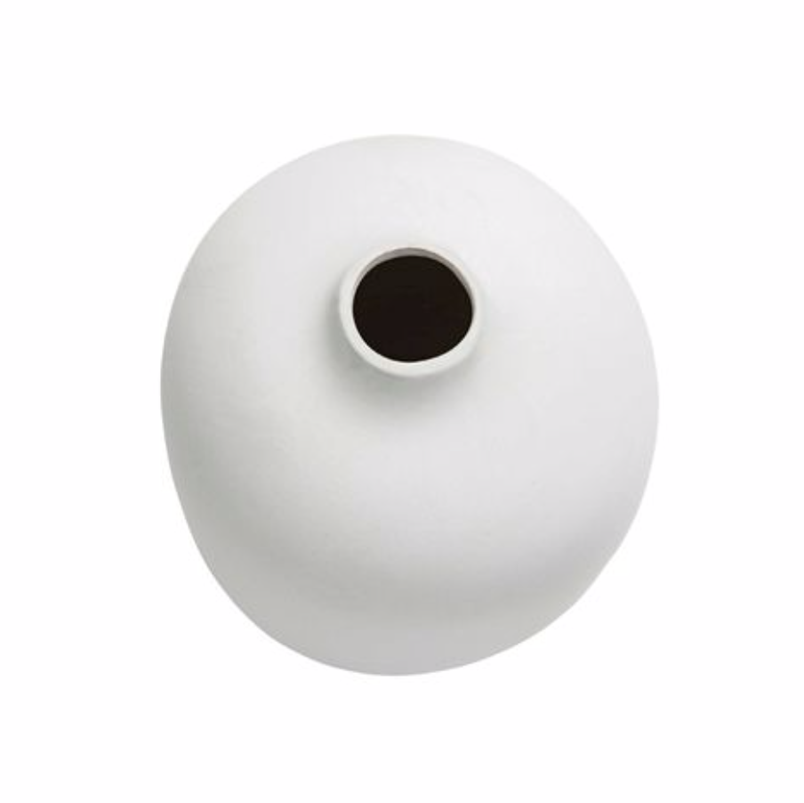 Thumbnail: Taro White Organic Vase - Medium