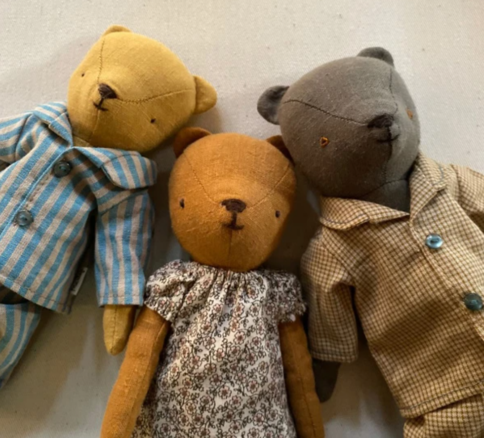Thumbnail: Maileg Pyjamas Junior Teddy