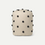 Thumbnail: ferm LIVING Dot Tuffed Pouf - Sand/Black