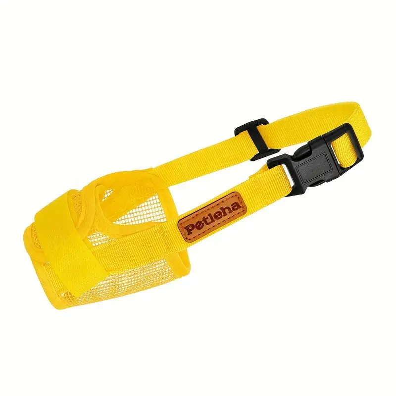 Miniature : Muselière pour chien en maille respirante