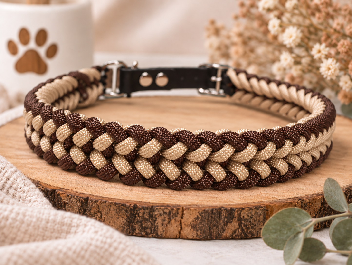 INTEMPOREL – Collier en paracorde pour chien