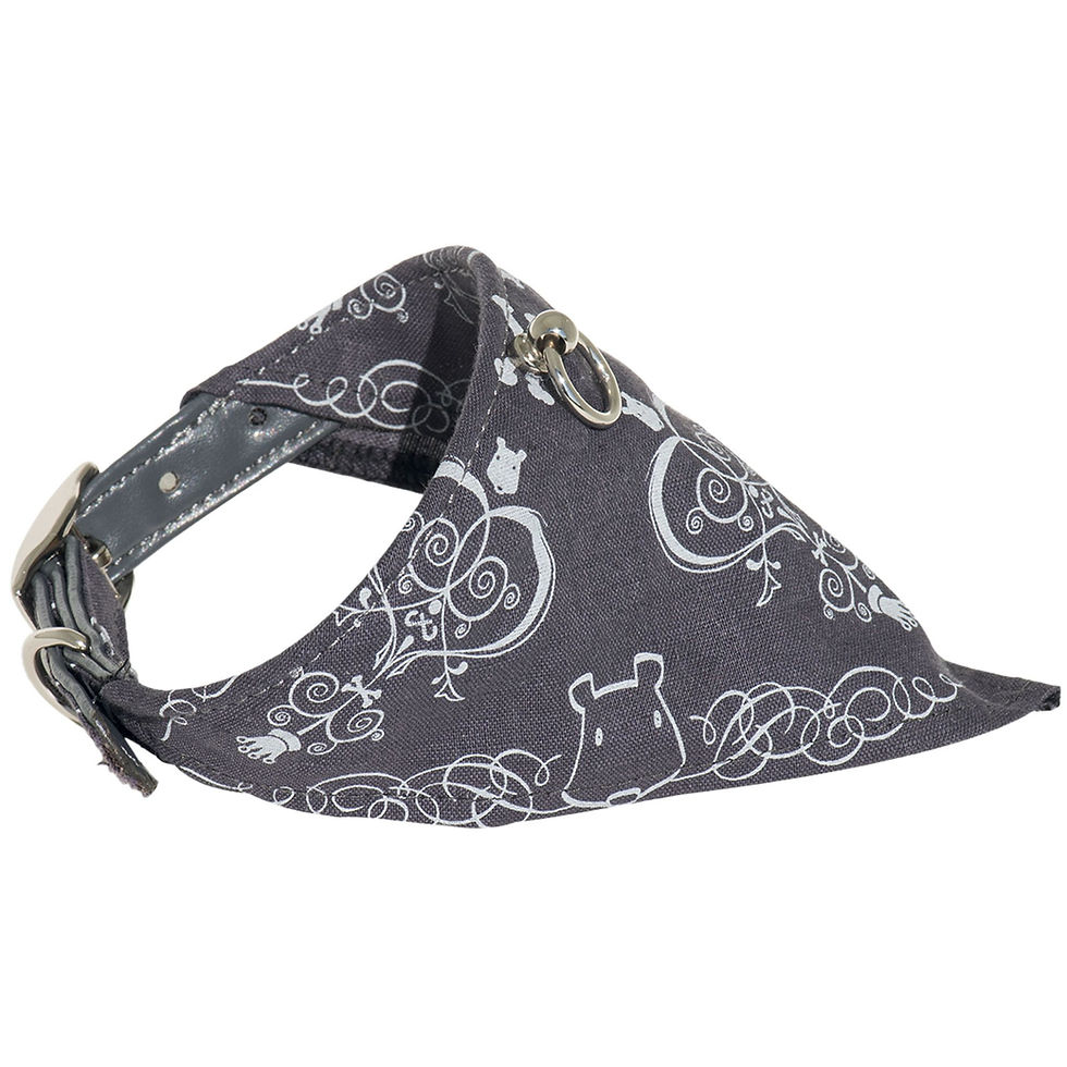 Miniature : Collier bandana chien tissu Doogy