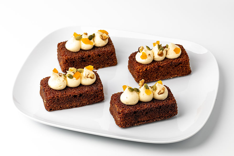Gluten Free Nutty Spiced Carrot Cake