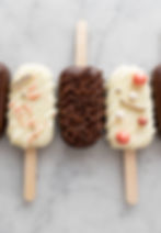 Cake popsicles