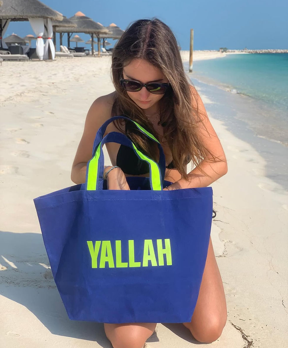 Thumbnail: "YALLAH" BEACH BAG