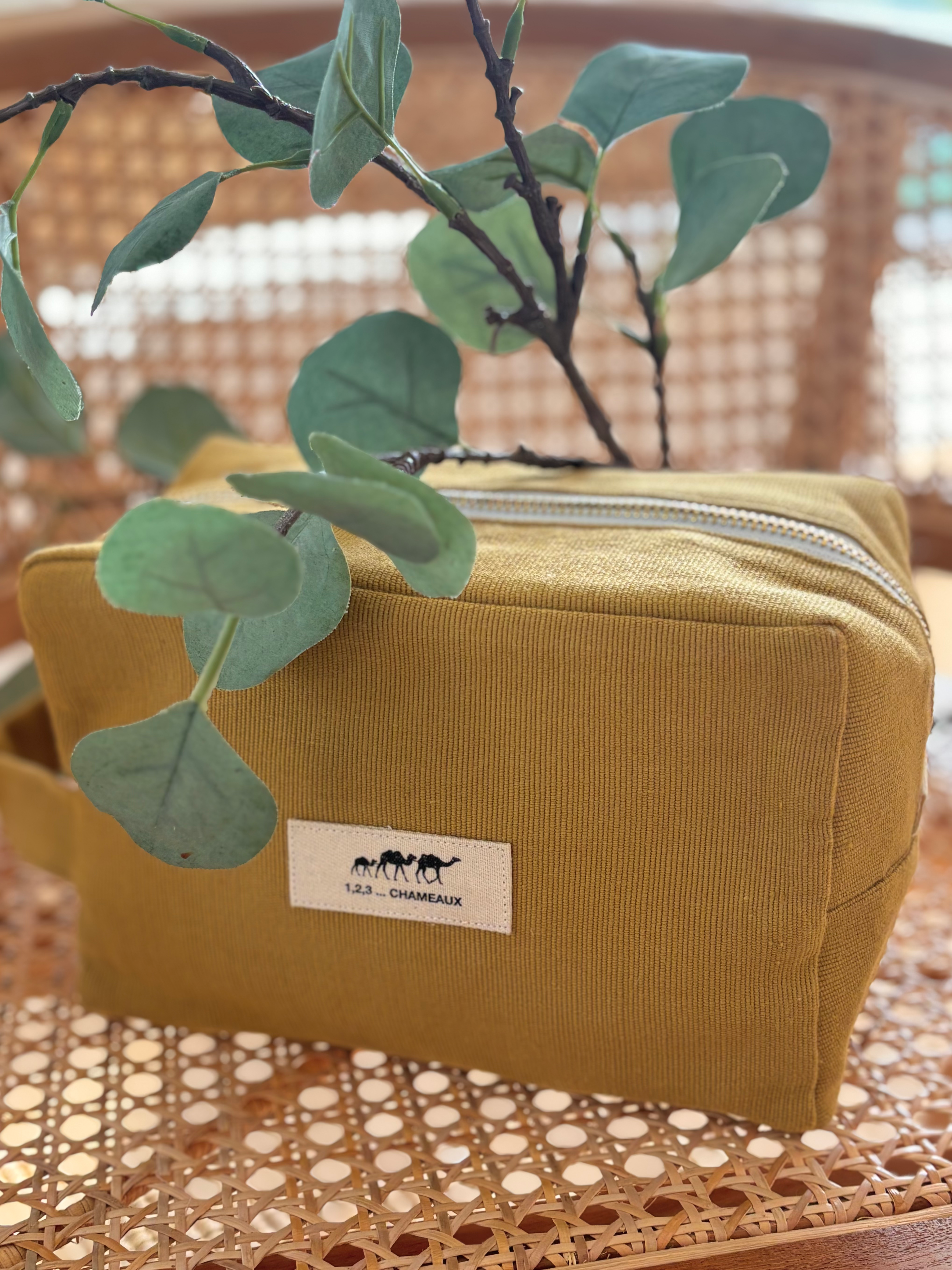 Trousse de Toilette en Lin