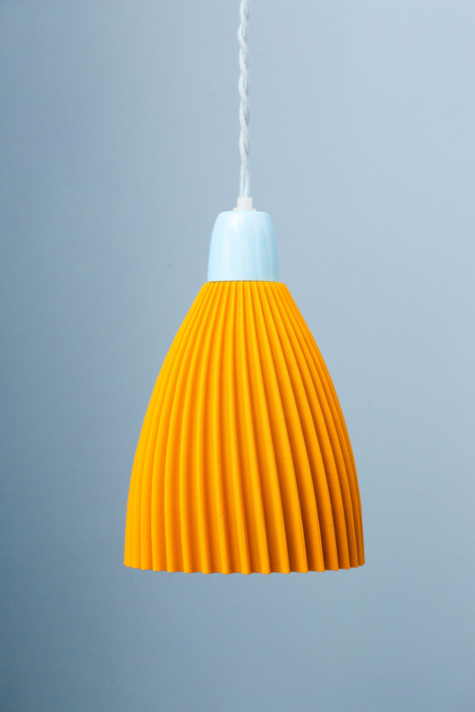 Thumbnail: Fluted Lampshade (3D printed using recycled materials)