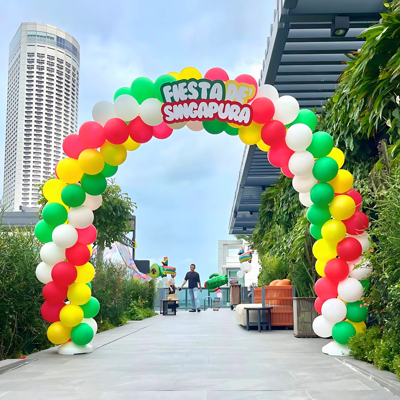 Grand Entrance -- Balloon Arch Arc Decoration Garland