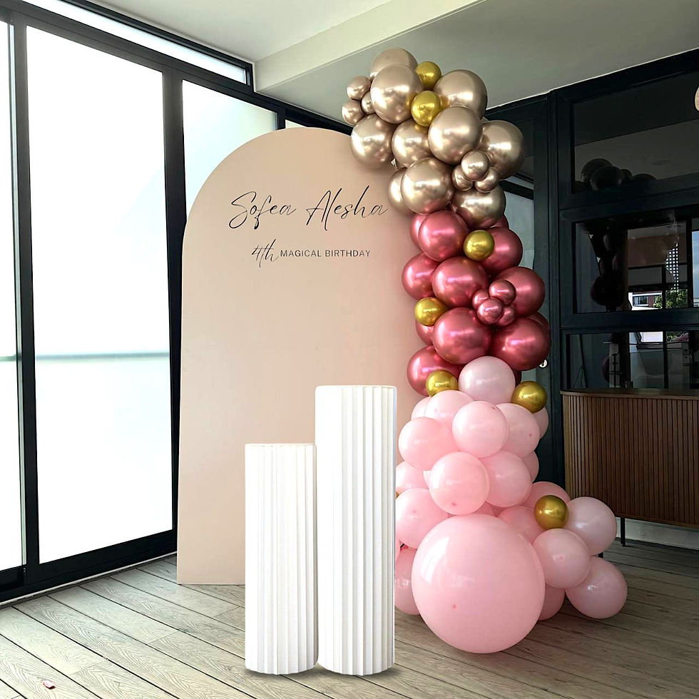 balloon backdrop