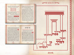 כפולות עמודים מתוך ההגדה