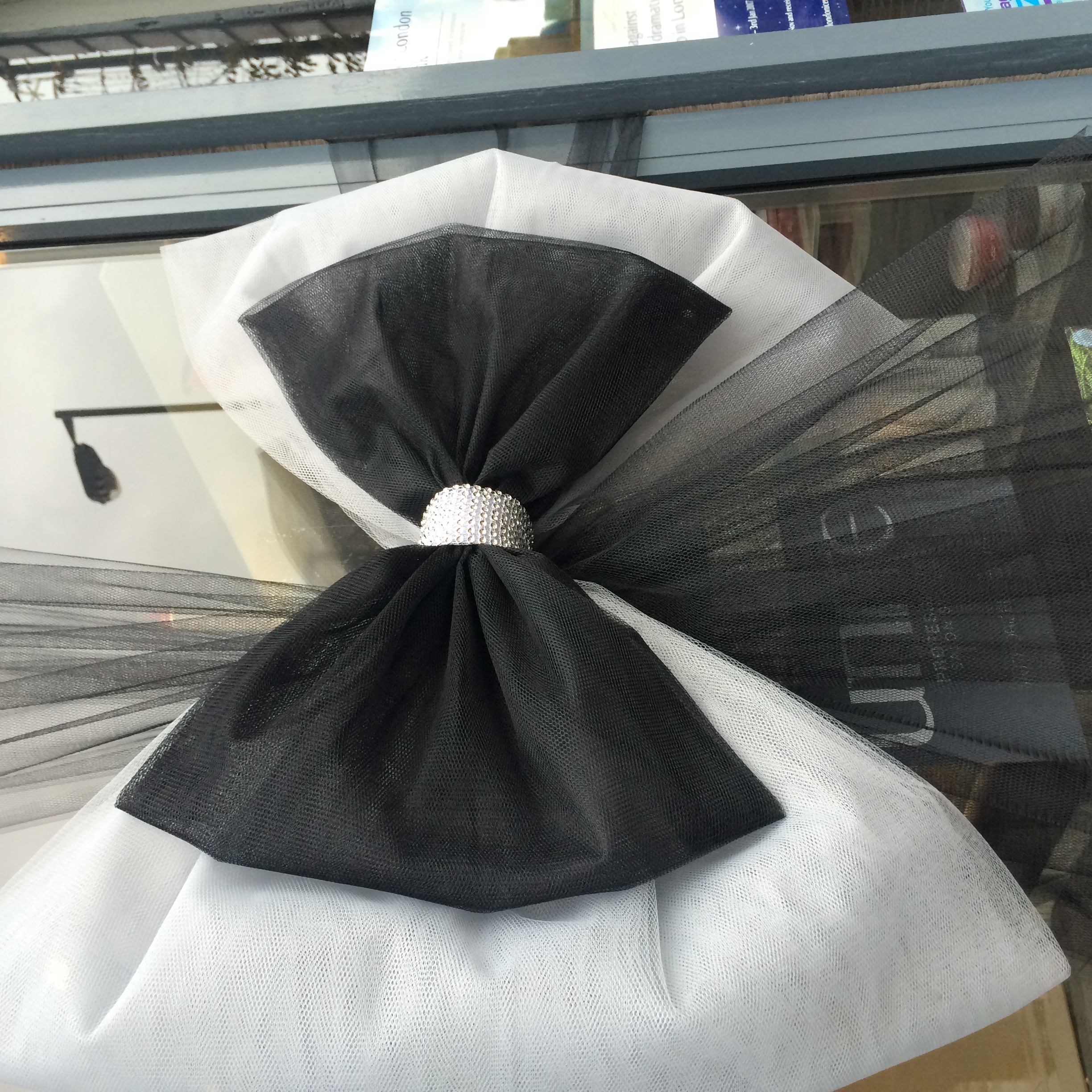 Door Bow Christmas Bows Uk Love Black And Silver Door Bow Uk