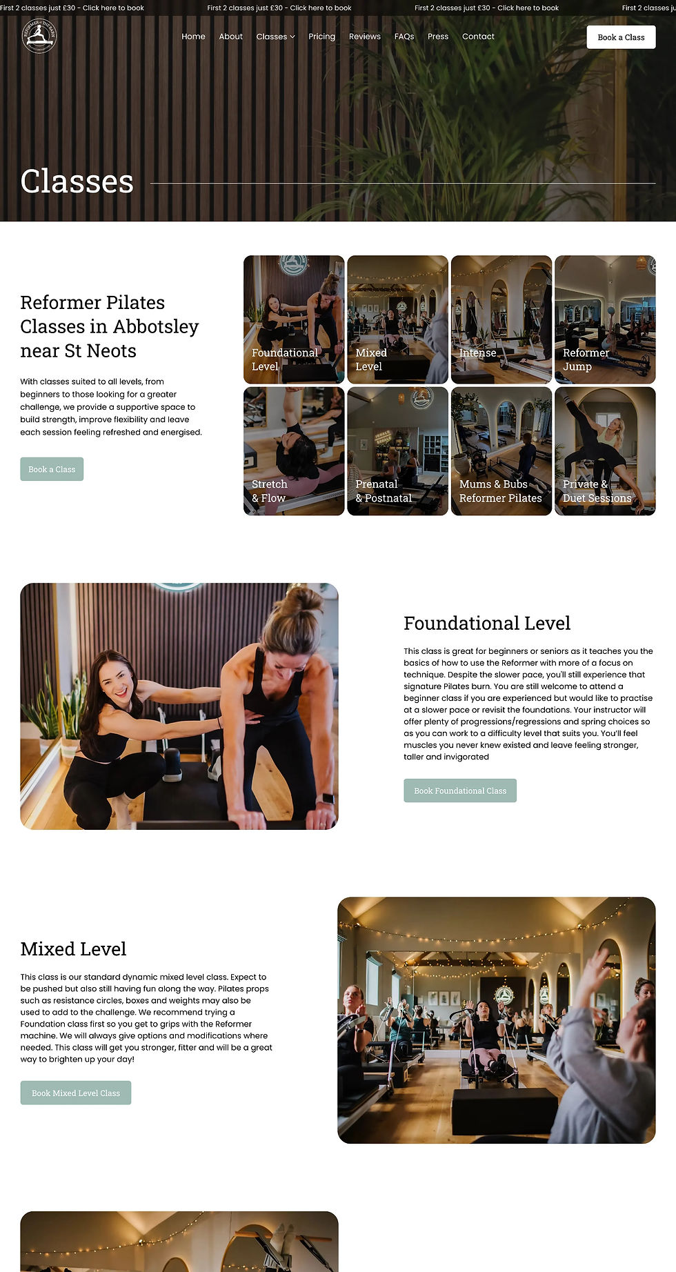 Reformer At The Barn