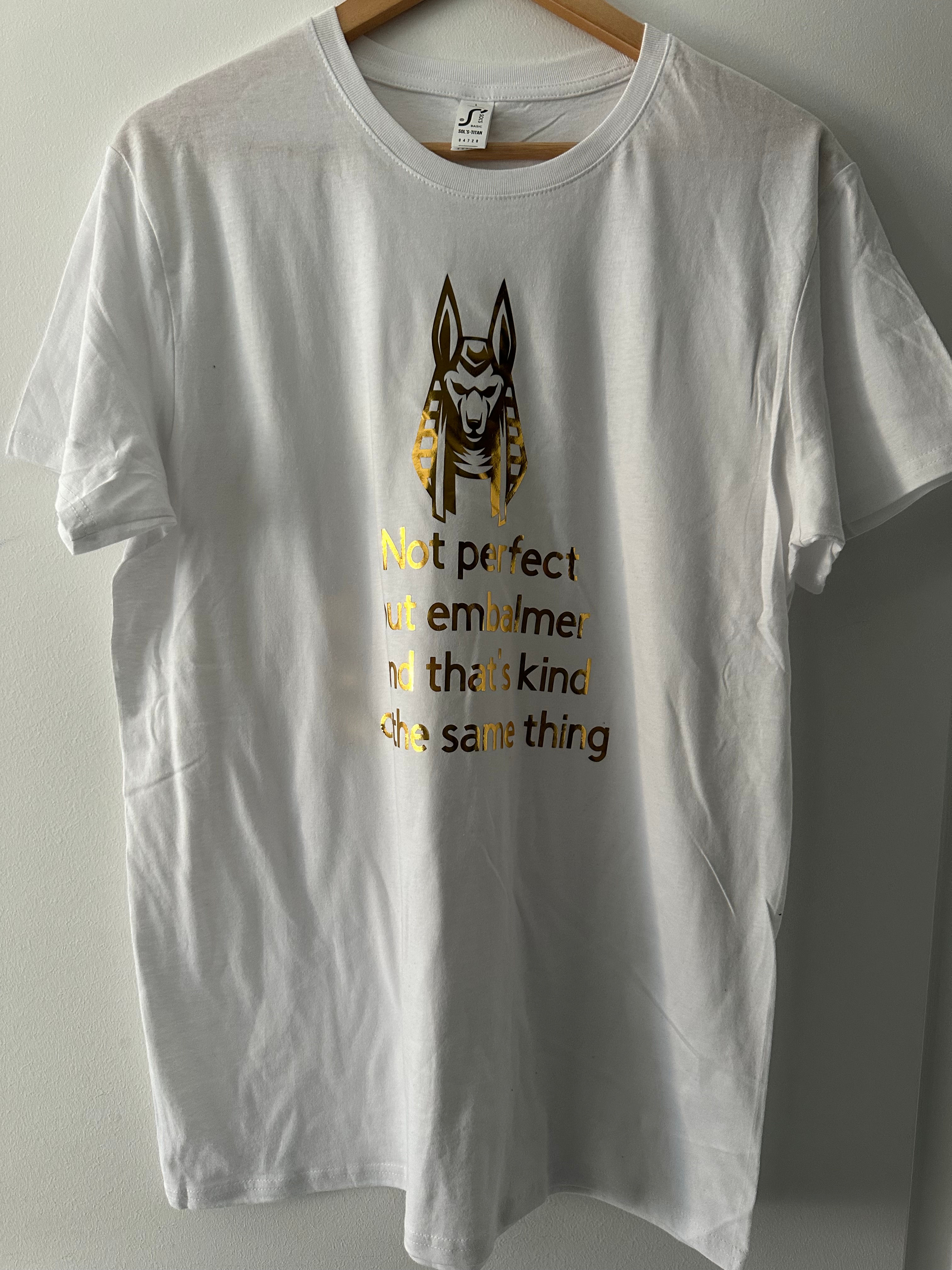 T-shirt perfect embalmer taille L