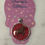 Miniature : Pendentif rond inclusion dala et papier Népalais
