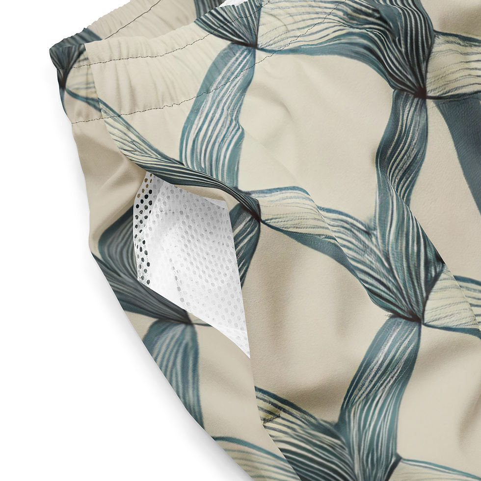 Thumbnail: All-Over Print Recycled Swim Trunks