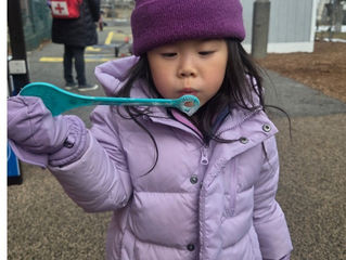 Warm Weather and Melting Snow in Older Preschool!