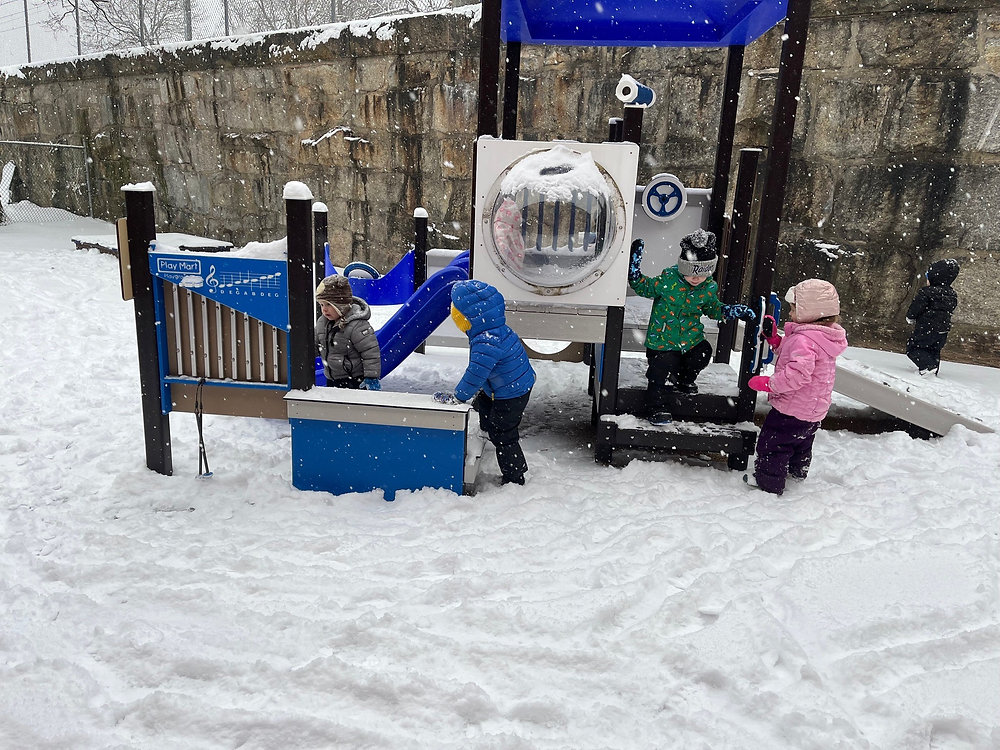 Fun Continues Winter Fun Continues in the 3's!