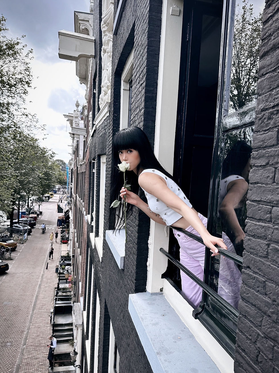 Jessica Minh Anh in Amsterdam at Canal House Amsterdam