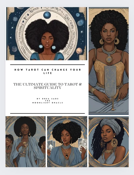 Book Cover For The Ultimate Guide For Tarot & Spirituality