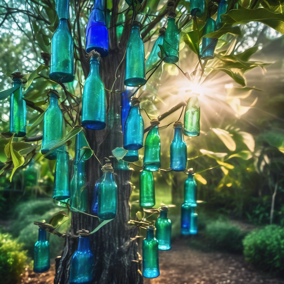 🌿 What Is a Bottle Tree? The Hoodoo Roots & Magic Behind This Southern Tradition