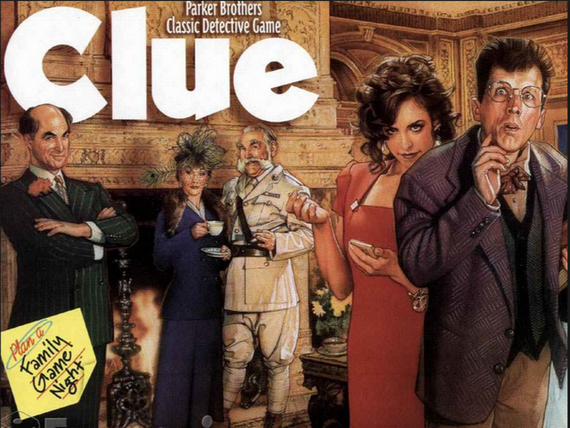 Clue - Who did it? No clue.