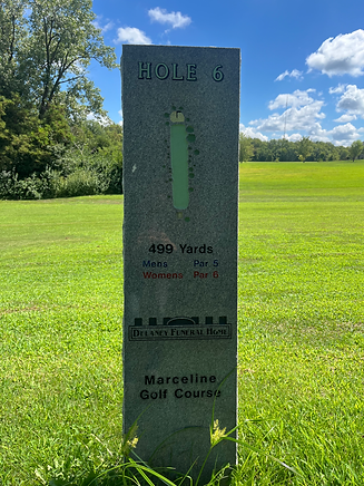 Hole 6 Marker