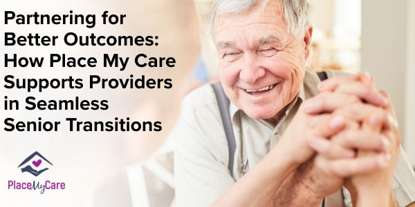 man smiling place my care