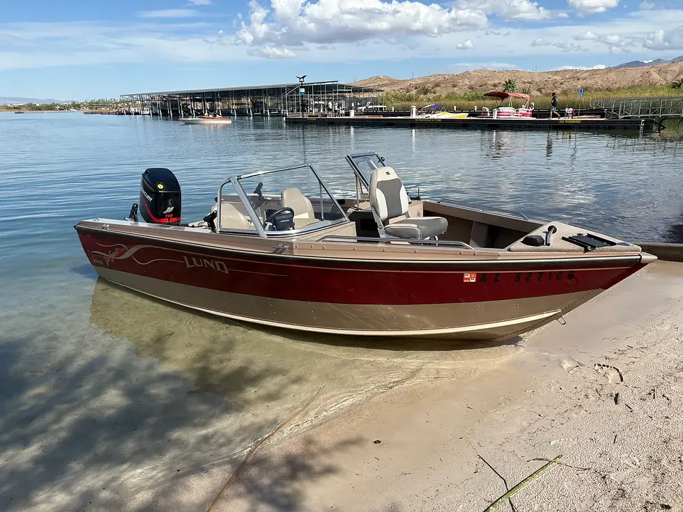17' Bass Fishing Boat