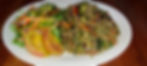Vegetarian Stir-Fried Rice / Arroz con Vegetales Salteados