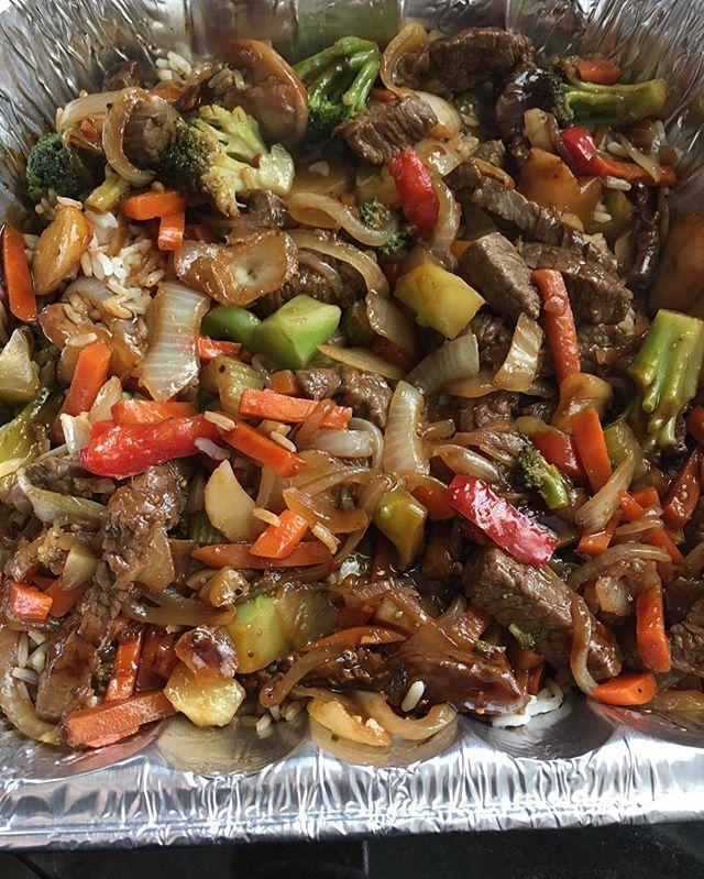 Thank you _arousedbyreal for ordering with me #BlessedHands #SteakStirFry