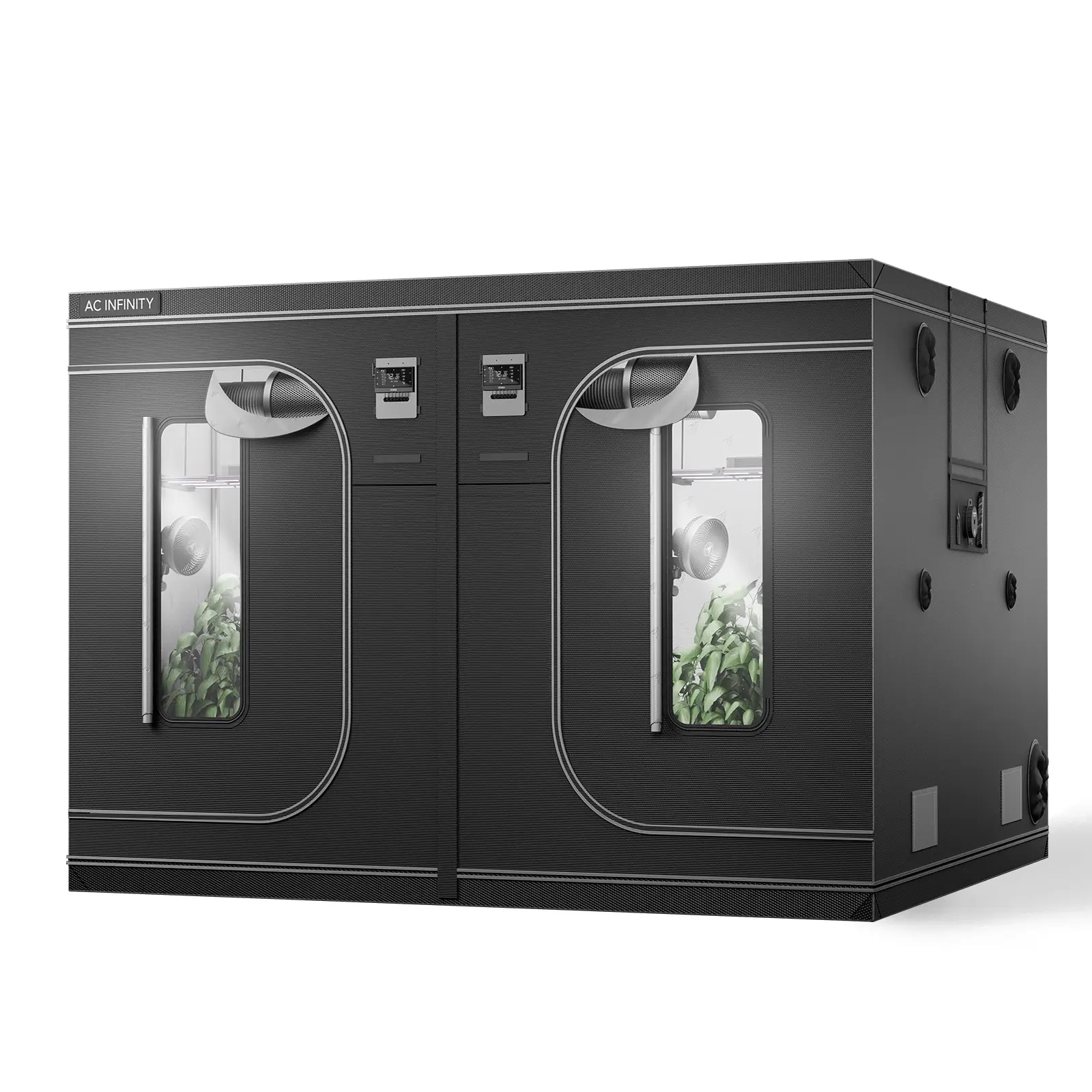 AC Infinity CLOUDLAB 899, Advance Grow Tent 8x8, Canvas 96" x 96" x 80"