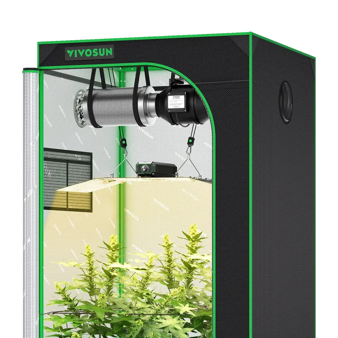 Vivosun Starter Grow Tent Kit, 3 × 3ft 3-Plant System