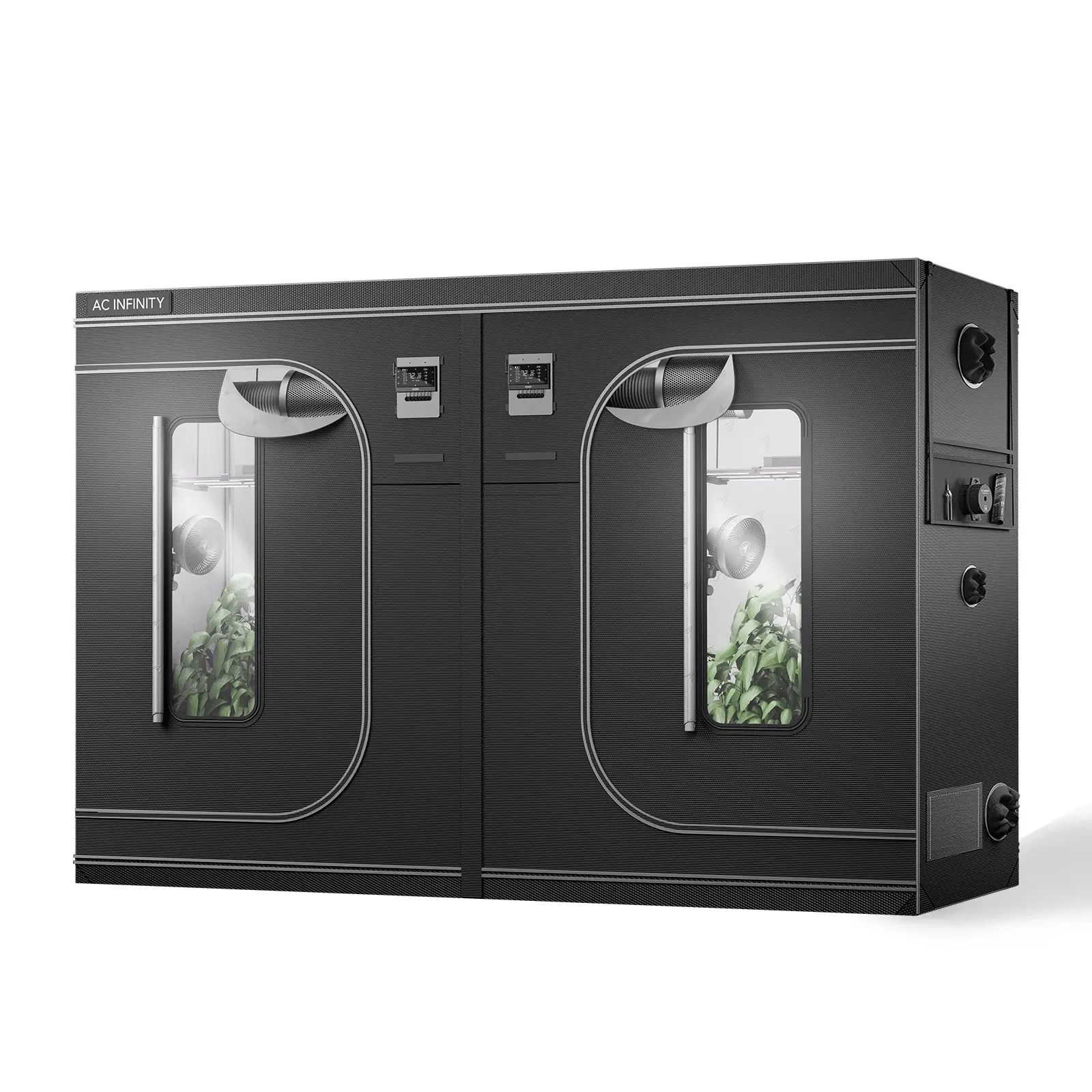 AC Infinity CLOUDLAB 816, Advance Grow Tent 10x5, Canvas 120" x 60" x 80"