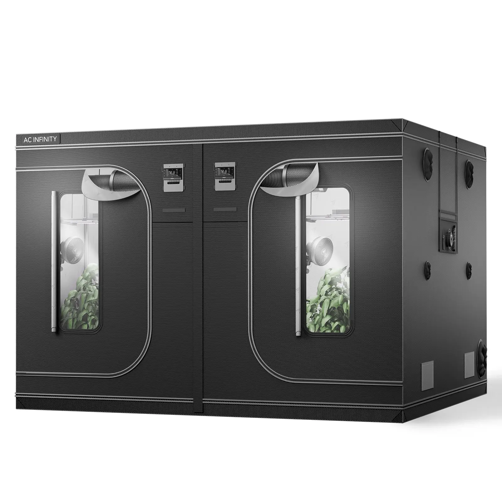 AC Infinity CLOUDLAB 811, Advance Grow Tent 10x10, Canvas 120" x 120" x 80"