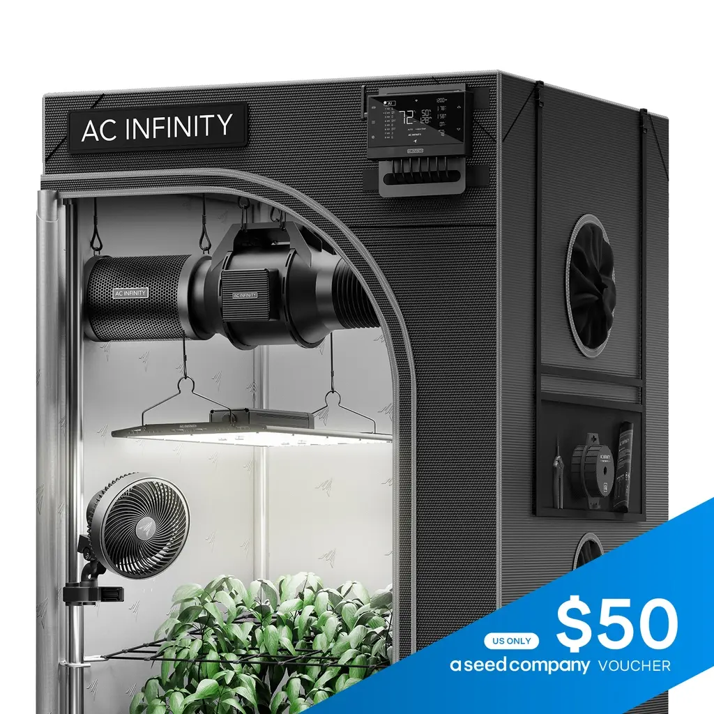 AC Infinity AI Grow Tent System 2x4, 2-Plant Kit
