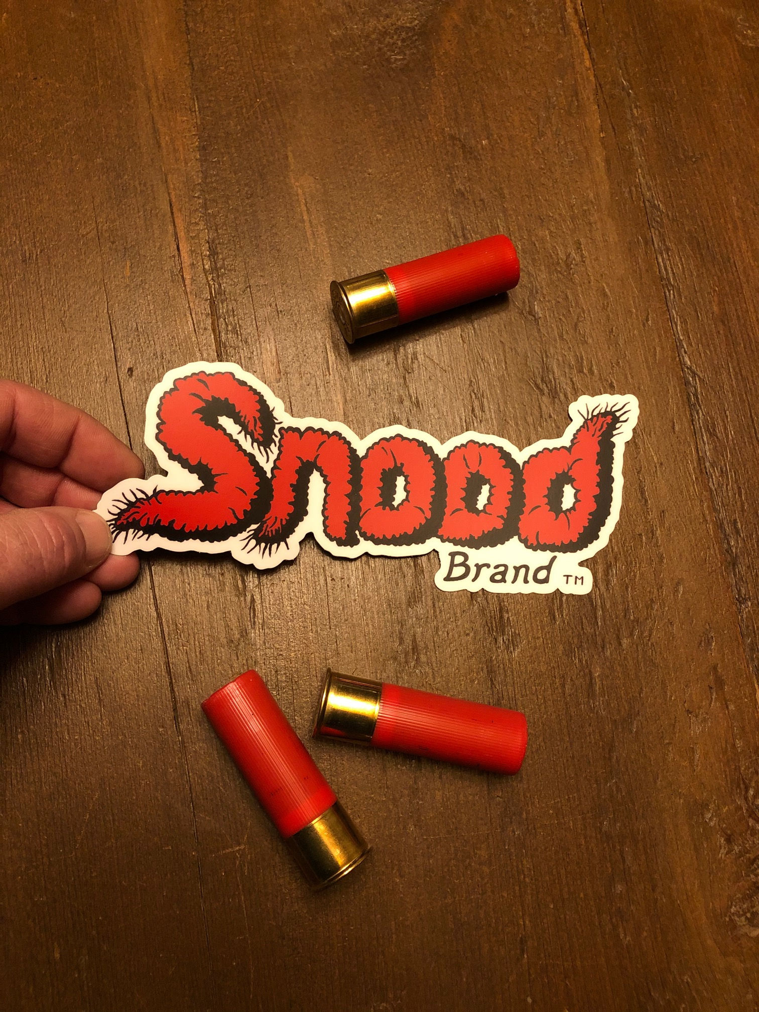 Snood Brand 8x3 "SNOOD" sticker