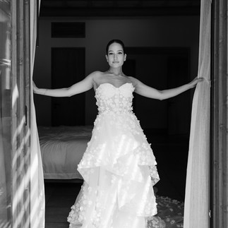 The bride - wedding day in the St. Regis Punta Mita