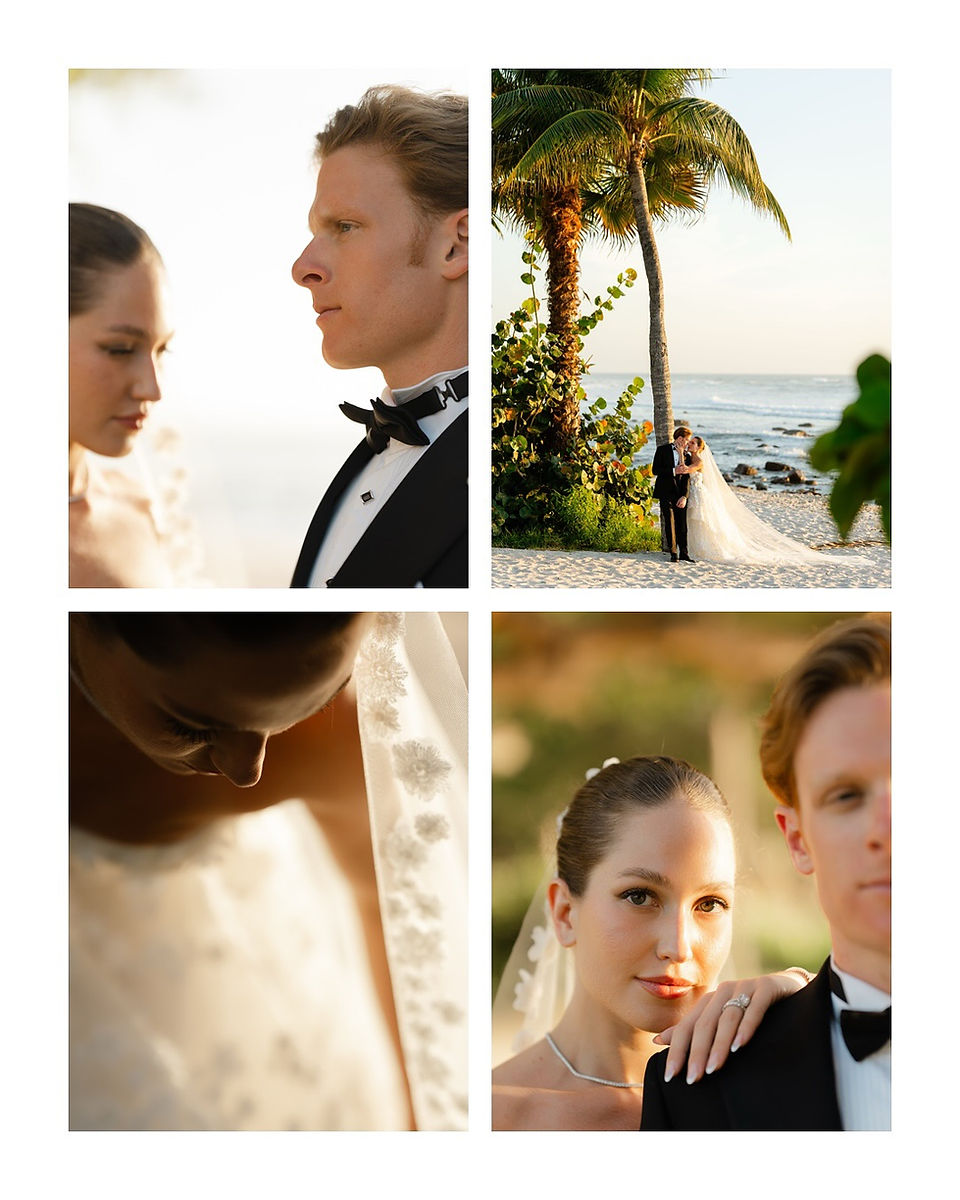 Couple photoshoot at St. Regis Punta Mita Resort Beach