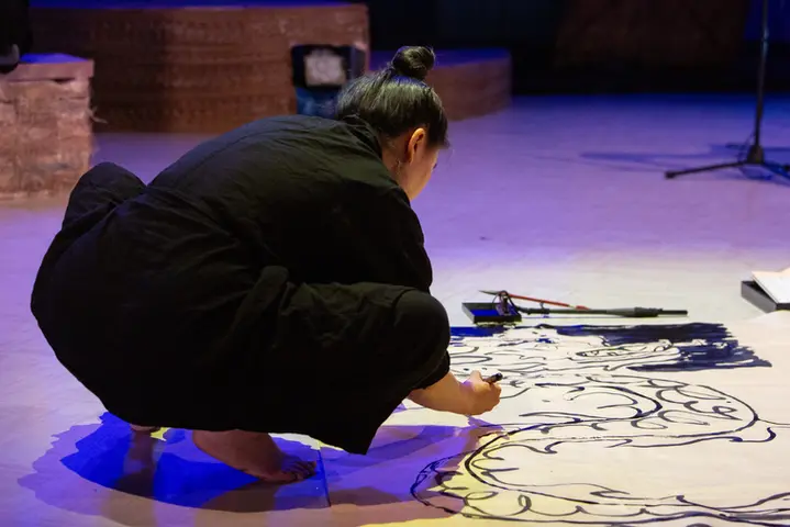 Cui Jinzhe, Jia Jia Yong, & Yeng Chang performing