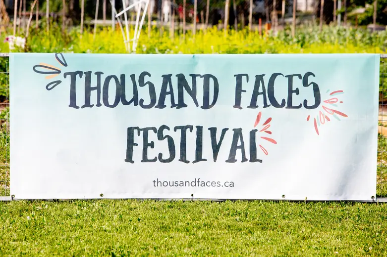 Festival signage