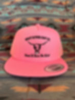 Thumbnail: Pink Hat, Pink Mesh, Black Hard To Tame Logo