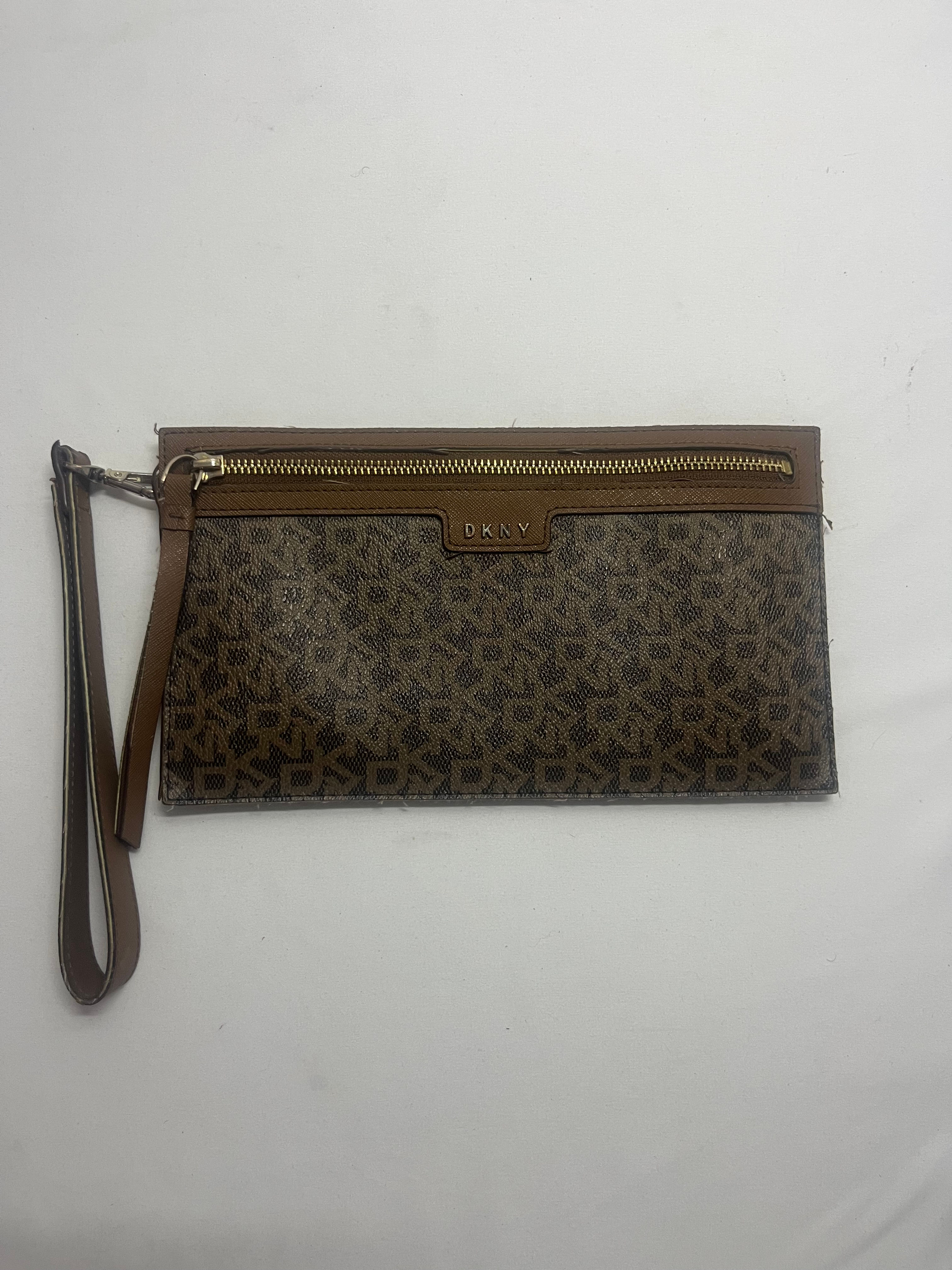 DKNY Vela large Wristlet with Strap-Chic & Functional