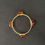 Thumbnail: Amber Wire-Wrapped Statement Bangle – Handmade Charm