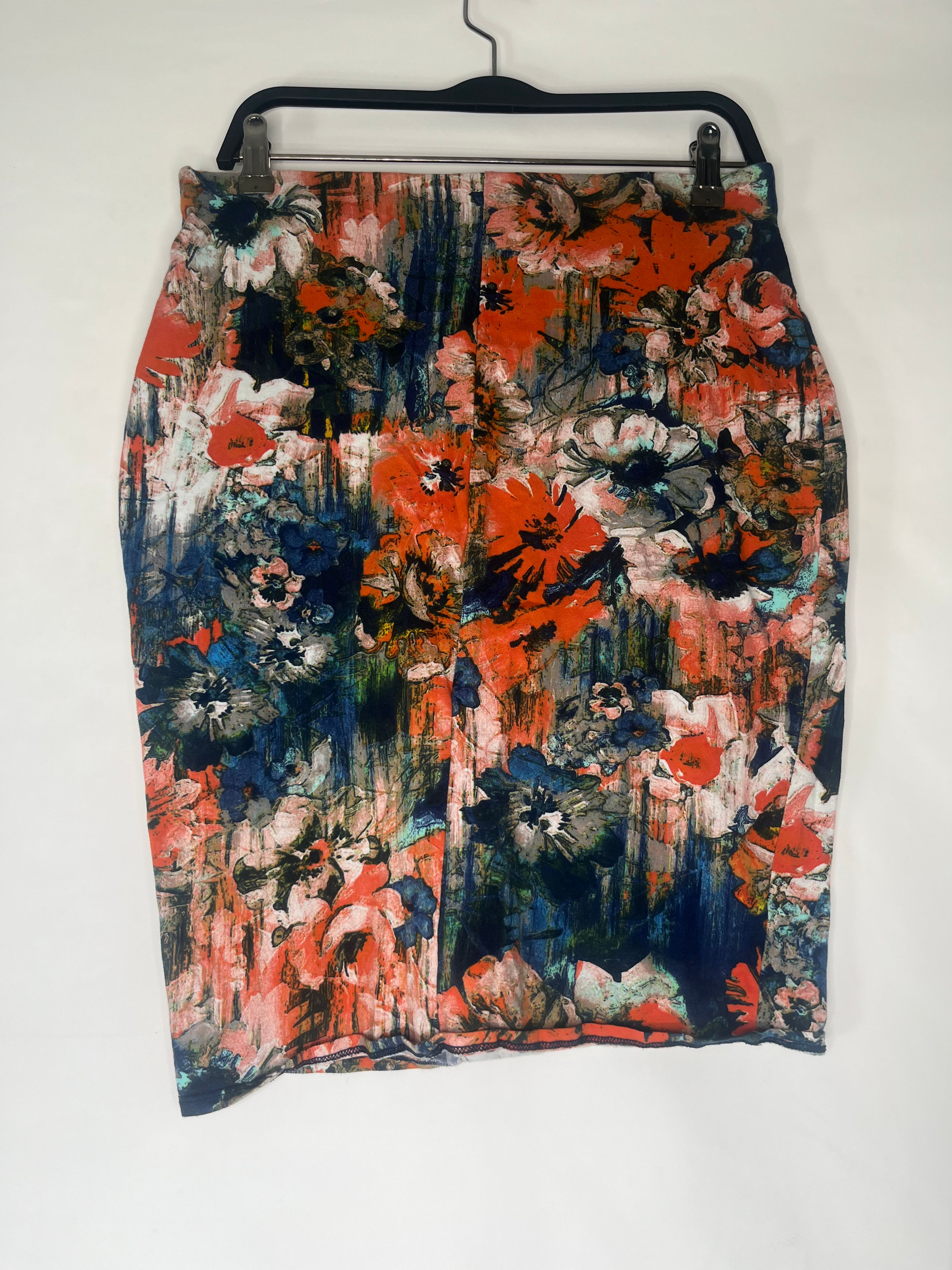 DNA Couture Women’s Multicolor Floral Print Skirt
